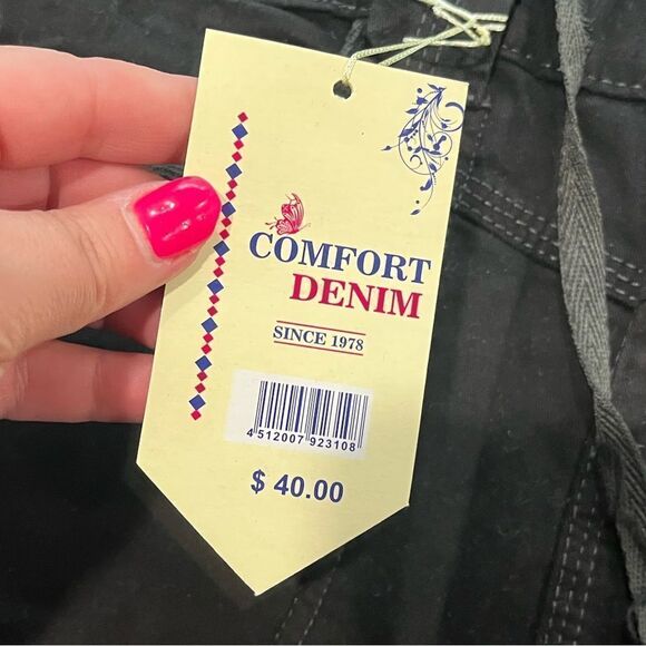 NWT Comfort Denim Mini Skirt Belted Size 9/10 - Picture 2 of 8